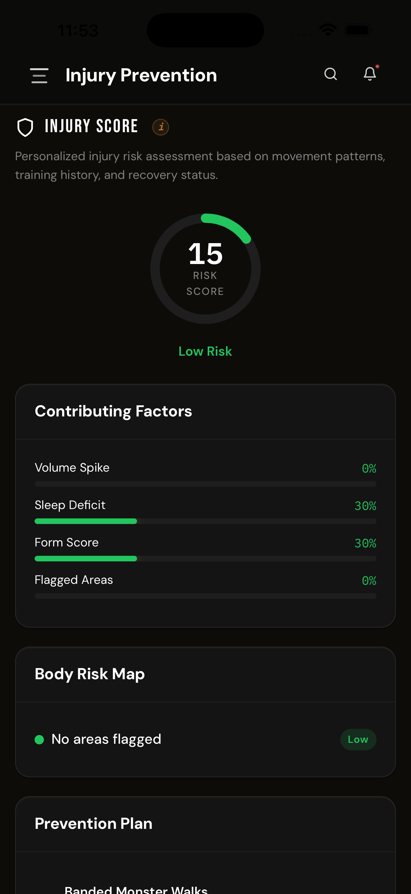 Injury Score